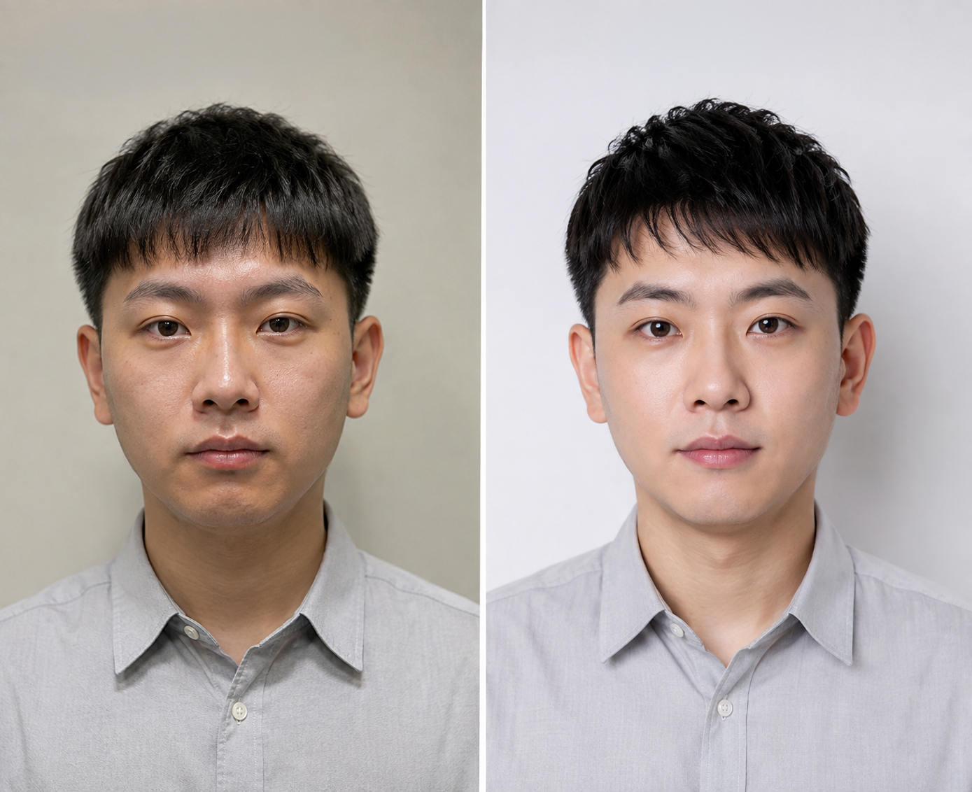 韓式風格的Before & After